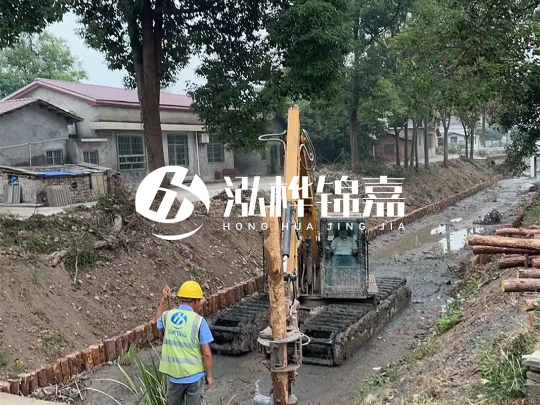 河道護(hù)坡樁施工工期一般多長(zhǎng)？一天能打多少根？