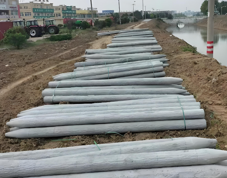 水泥仿木樁施工隊(duì)泓樺錦嘉 - 水泥樁打樁不合格怎么返工？