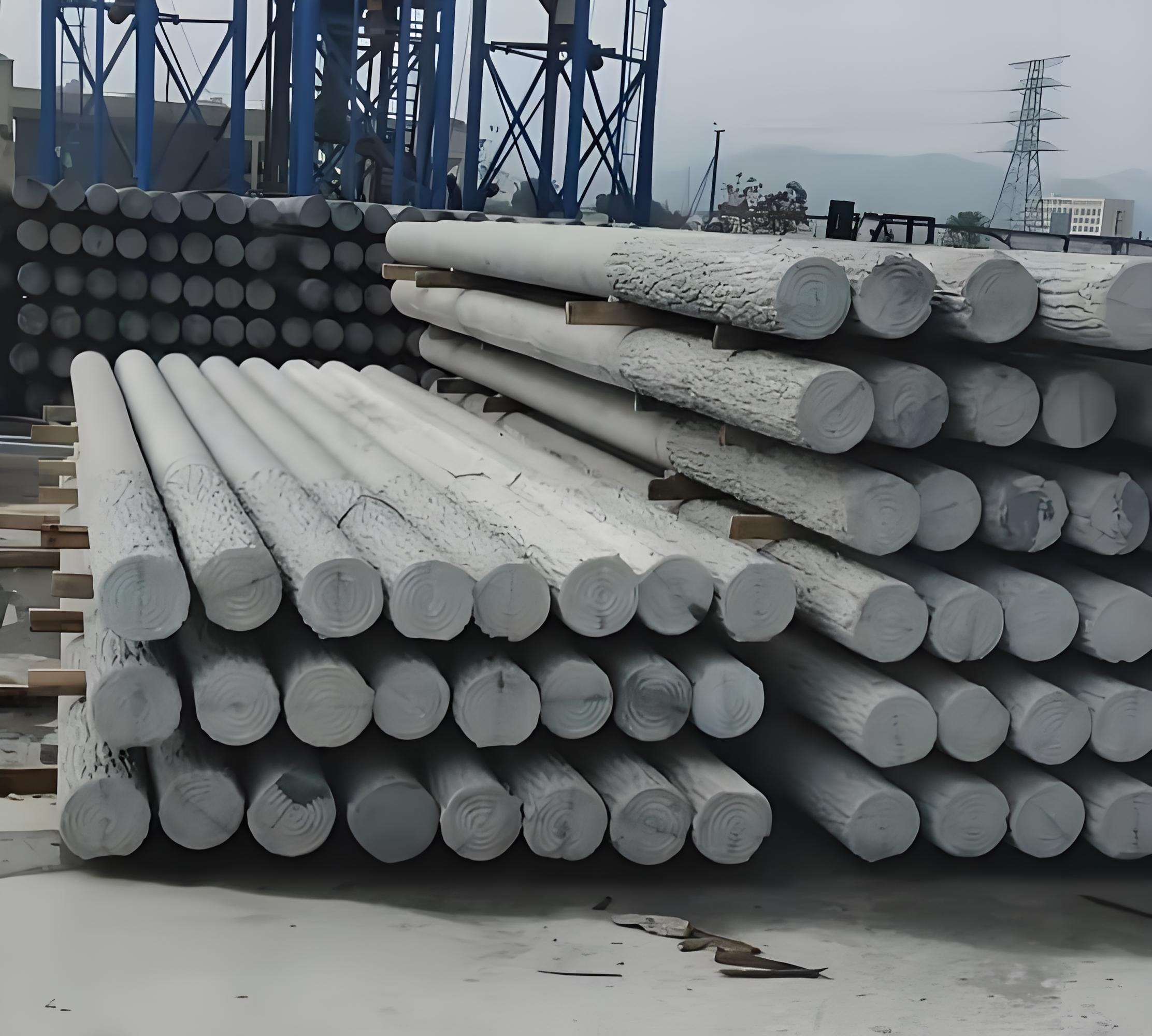 水泥仿木樁施工隊(duì)泓樺錦嘉 - 河道仿木樁的直徑一般選擇多少厘米？