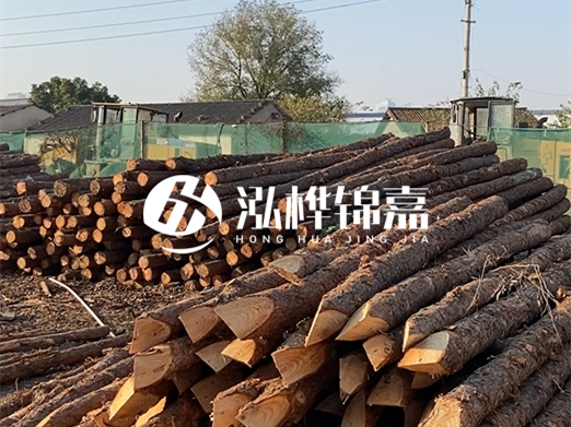 松木樁施工隊(duì)泓樺錦嘉 - 河道打樁用什么木樁？